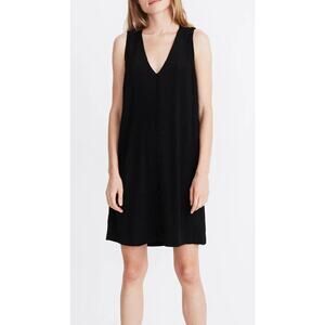 NEW Madewell Black Button-Front Midi Tank Dress, Size Small NWT